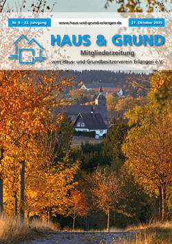 Haus & Grund Erlangen Magazin Oktober 2025 Haus & Grund Erlangen Magazin Oktober 2025