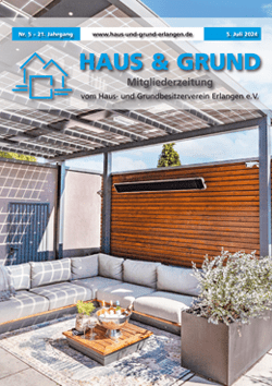 Haus & Grund Erlangen Magazin Juli 2024